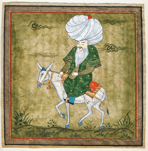 Nasrudin em cima de um burro